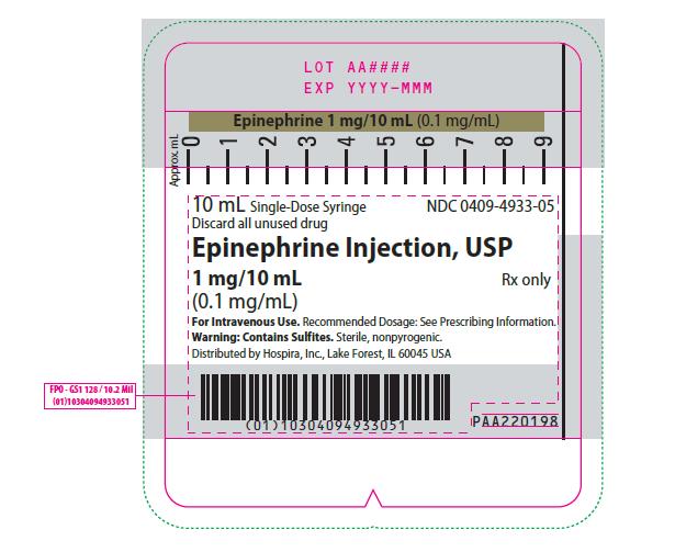PRINCIPAL DISPLAY PANEL - 10 mL Syringe Label - Abboject