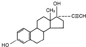 Ethinyl Estradiol Chemical Structure