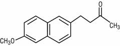 Structural Formula - Nabumetone