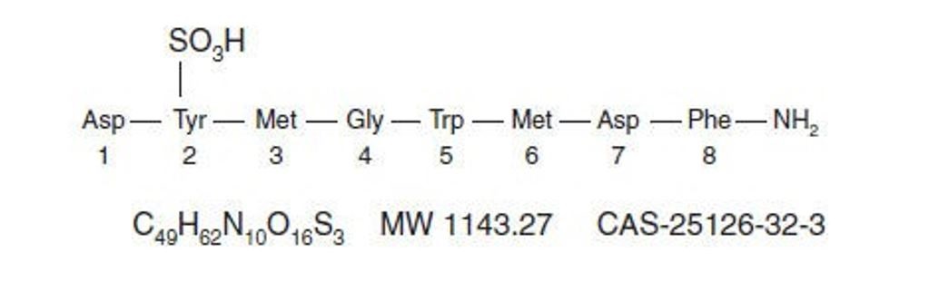 Sincalide Structure