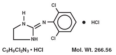 Ic clonidine hcl other names