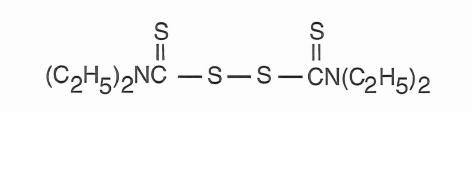 Disulfiram structural formula