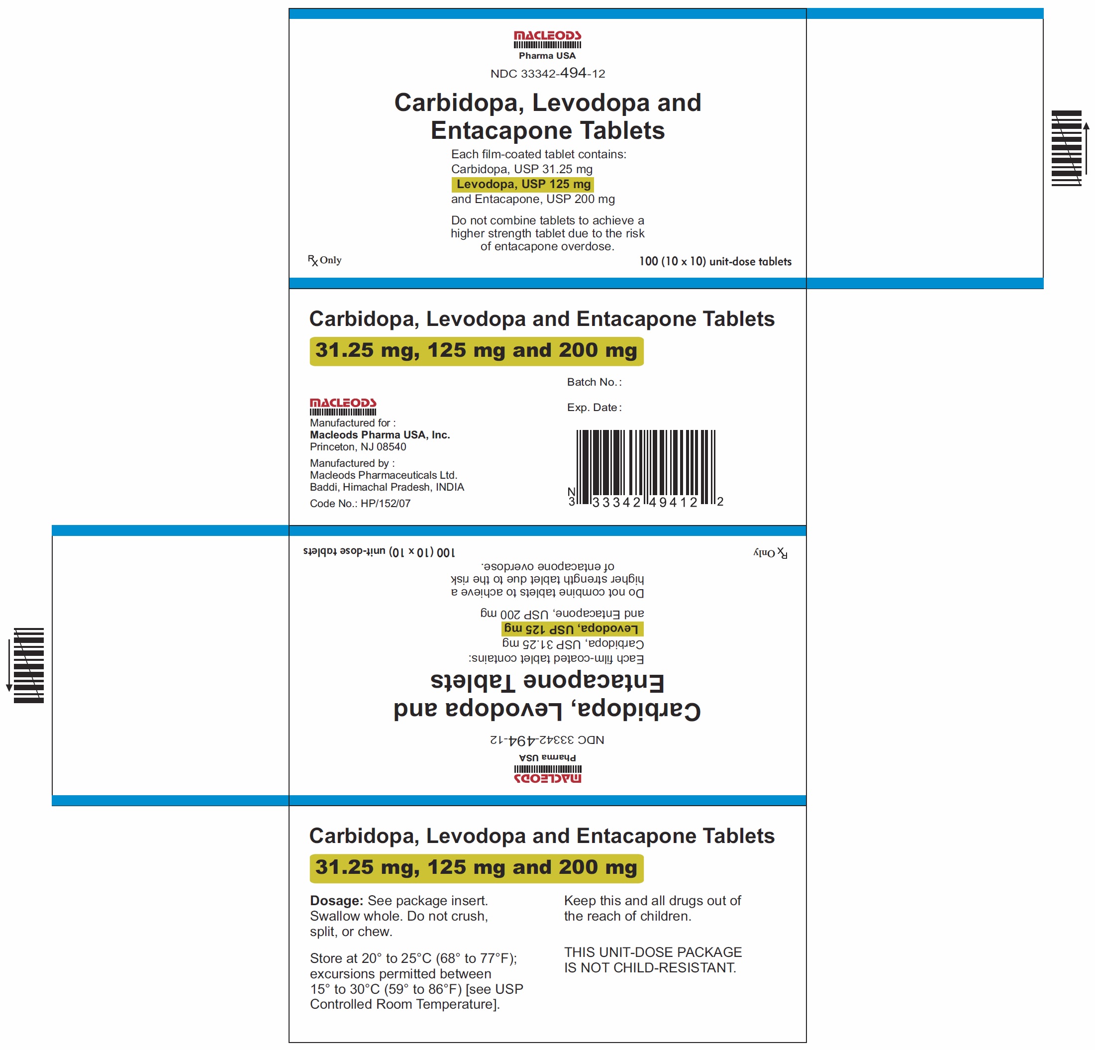 125 mg carton