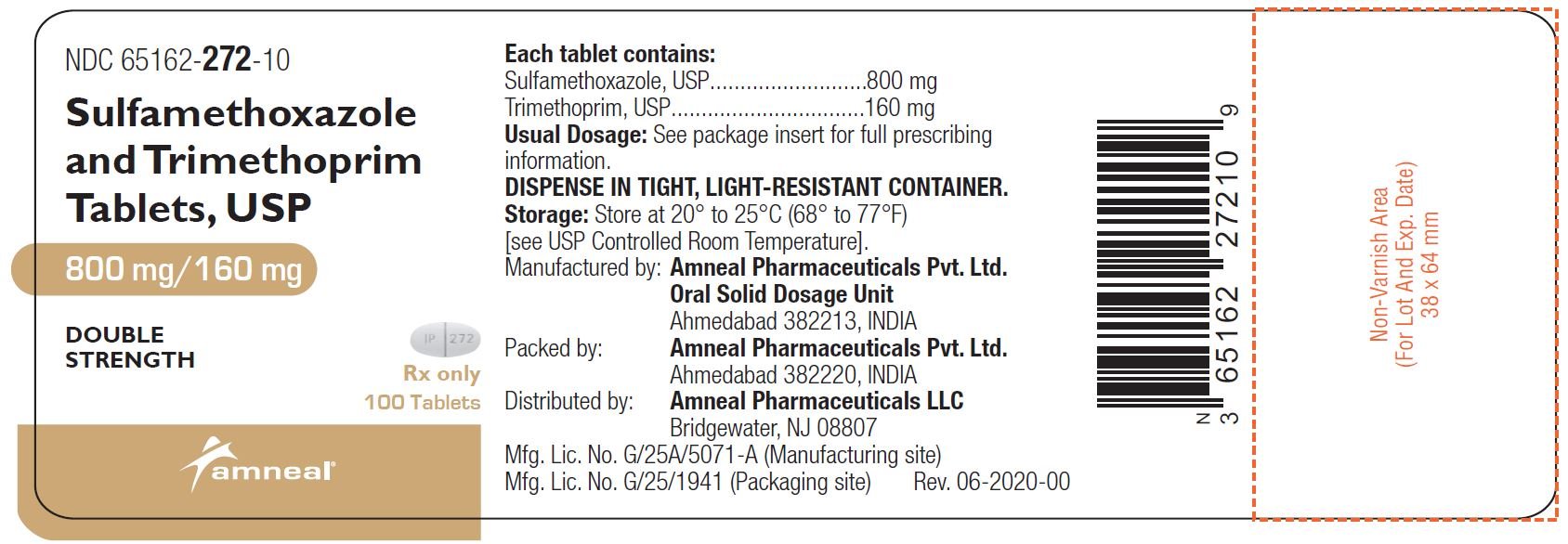 Sulfamethoxazole and Trimethoprim FDA prescribing information, side