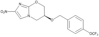 Pretomanid Structural Formula