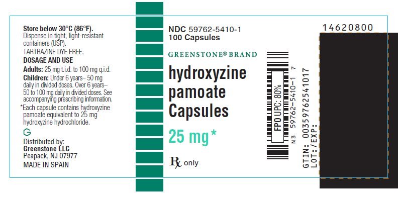 PRINCIPAL DISPLAY PANEL - 100 Capsule Bottle Label (25mg) 