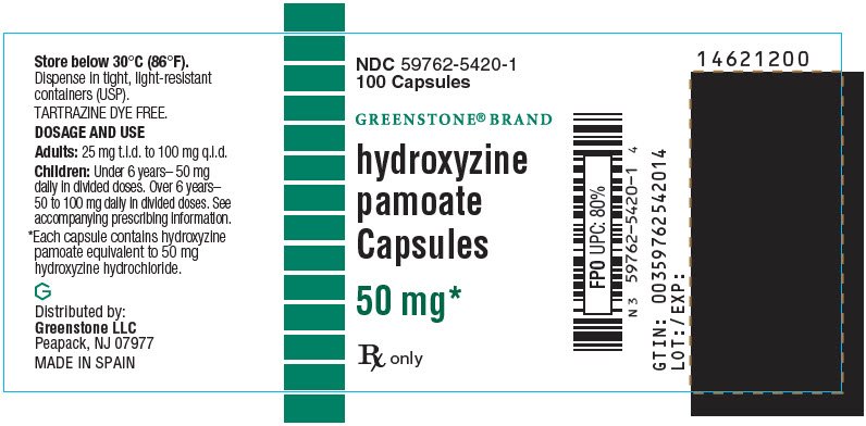 PRINCIPAL DISPLAY PANEL - 100 Capsule Bottle Label (50mg)