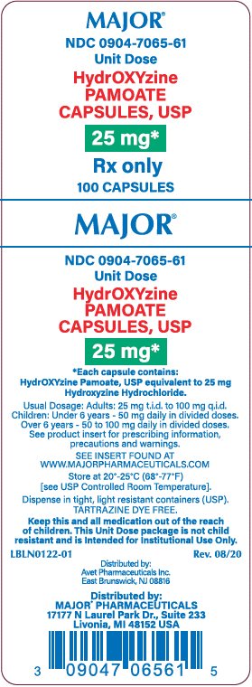 25mg* carton label