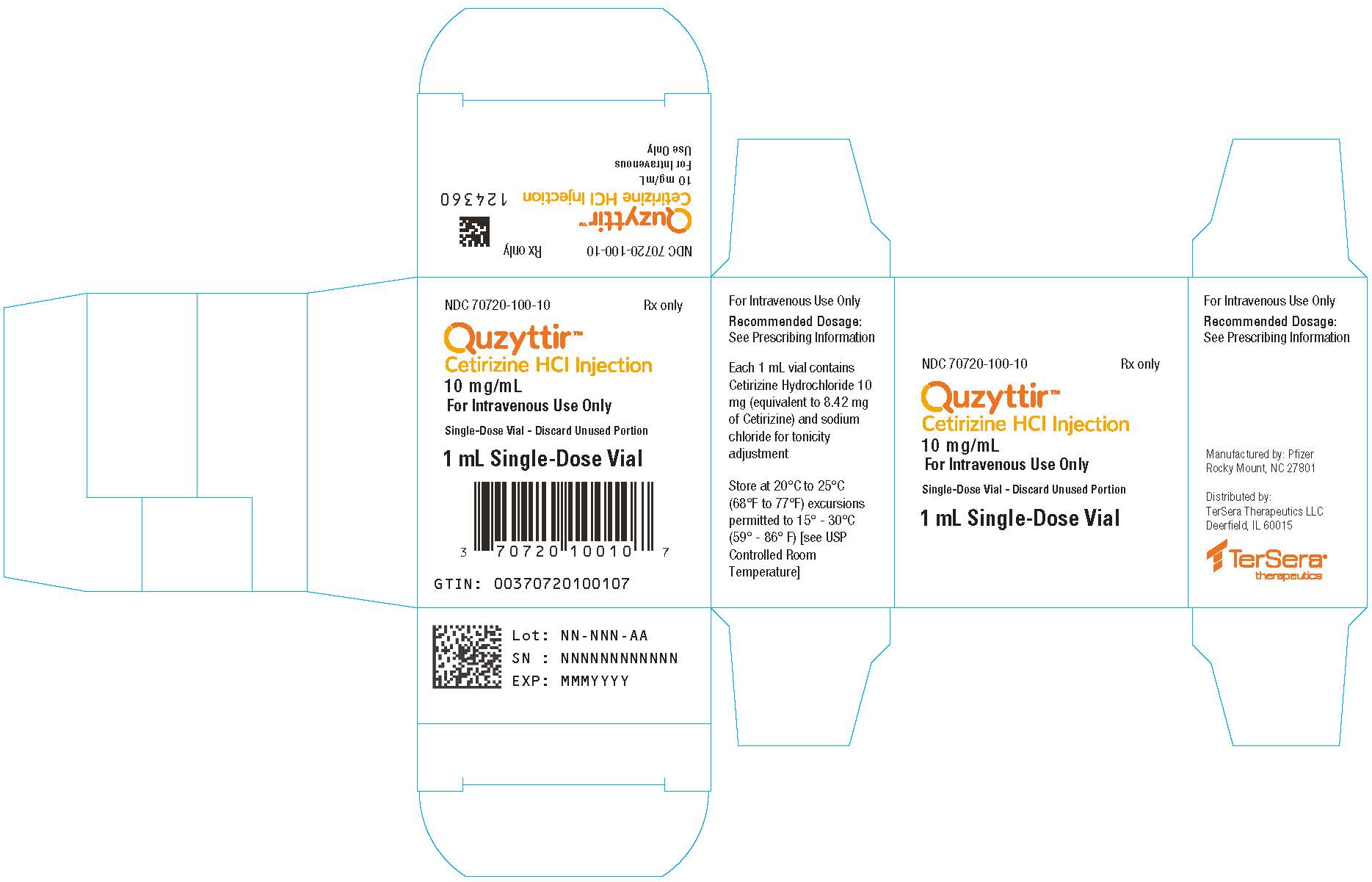 Principal Display Panel – 1CT Carton Label
