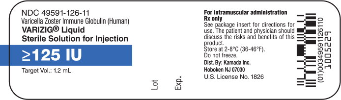 Principal Display Panel – 1.2 mL Vial Label
