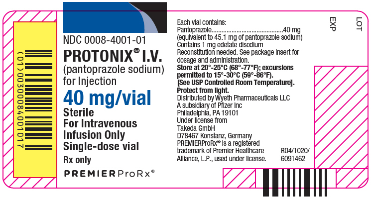 PRINCIPAL DISPLAY PANEL - 40 mg Vial Label