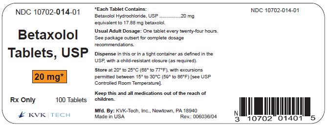 20 mg Label