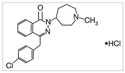 Chemical Structure of Azelastine Hydrochloride