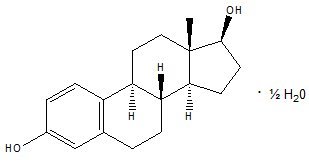 Estradiol Structural Formula