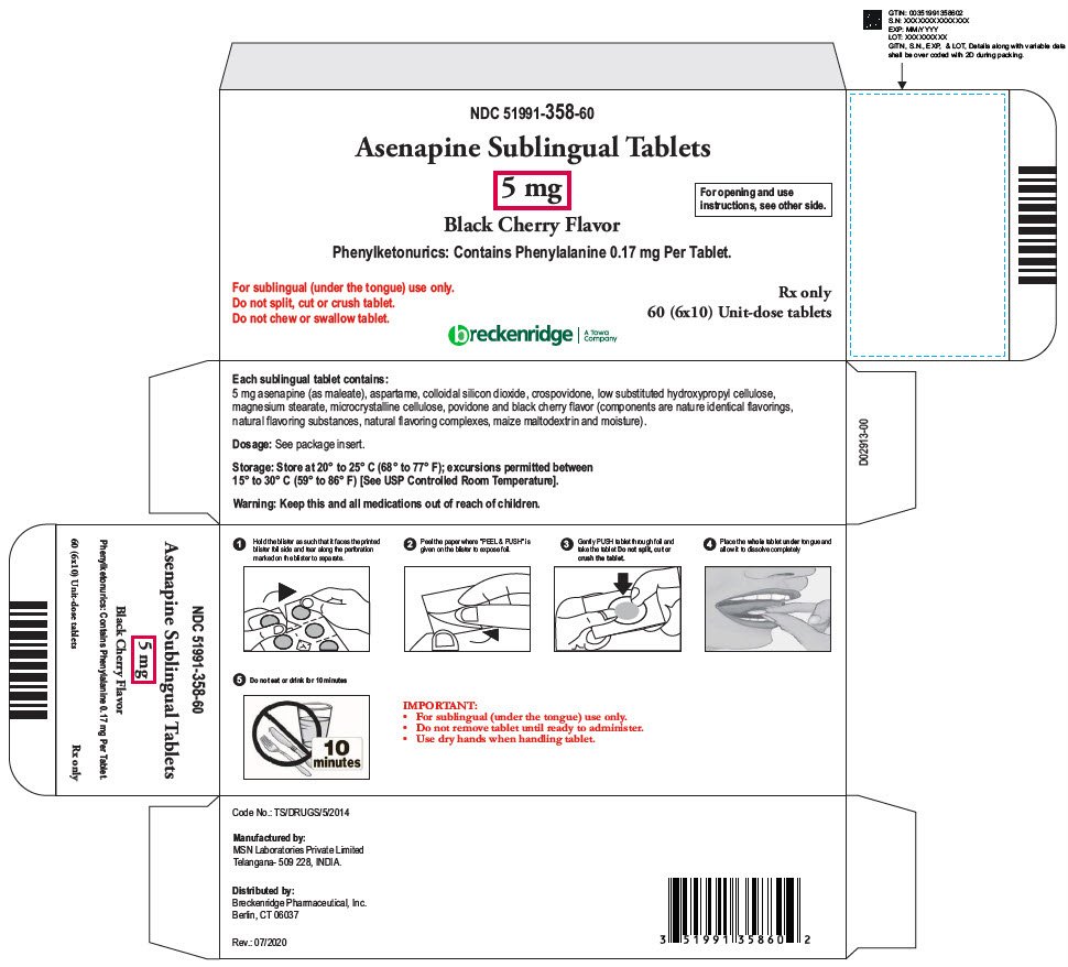PRINCIPAL DISPLAY PANEL - 5 mg Tablet Blister Pack Box
