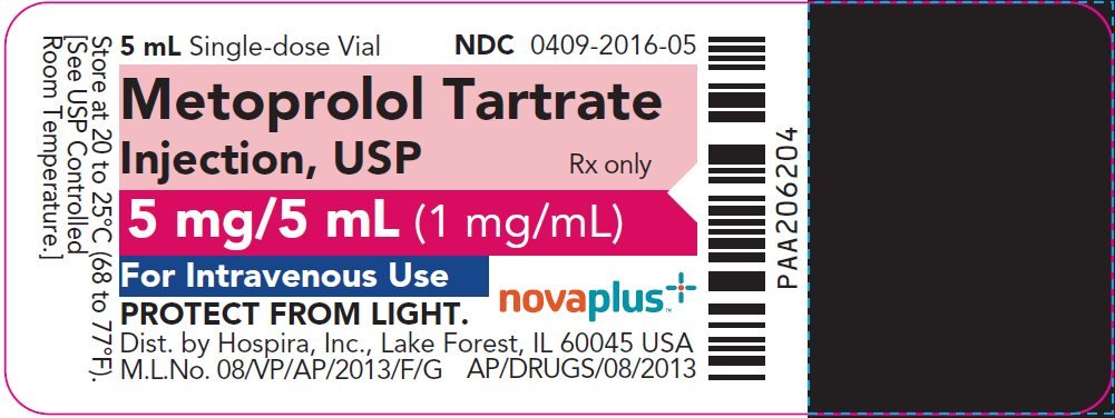 PRINCIPAL DISPLAY PANEL - 5 mL Vial Label