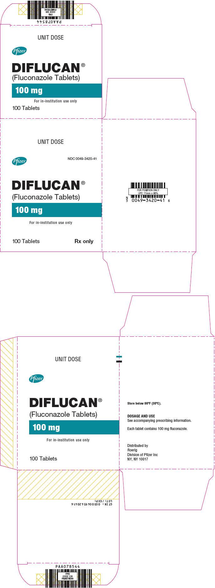 Principal Display Panel - 100 mg Tablet Blister Pack Carton