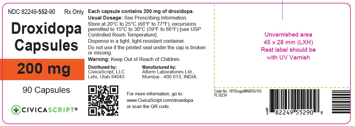 droxi-200 mg-90 cont