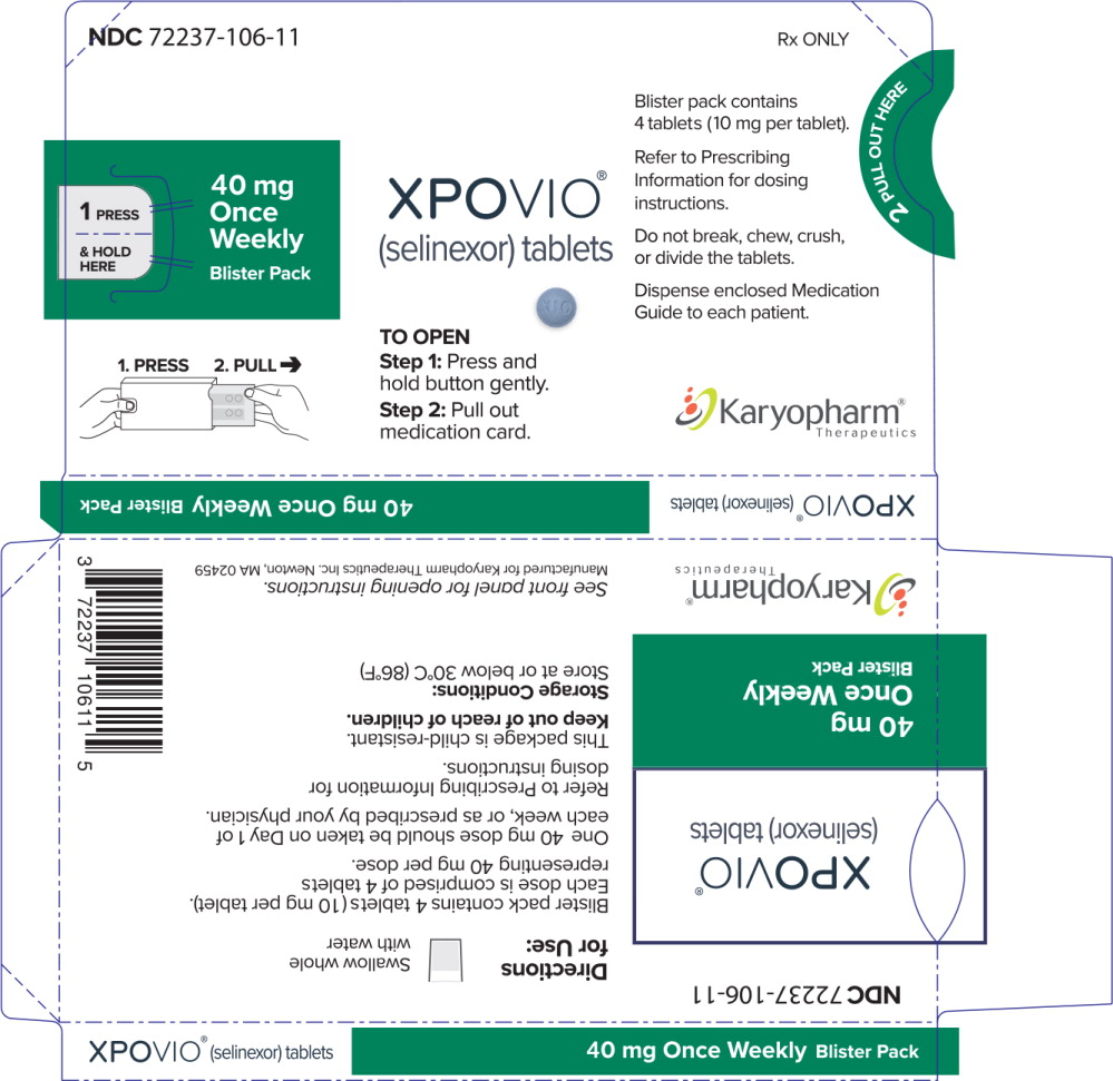 Principal Display Panel – 40 mg (Once Weekly) Blister Sleeve Label
