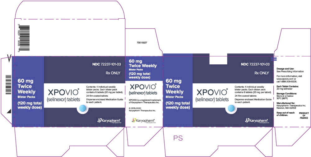 Principal Display Panel – 60 mg (Twice Weekly) Carton Label
