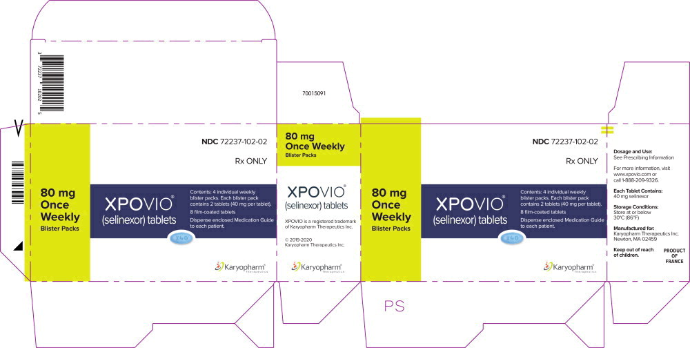 Principal Display Panel – 80 mg (Once Weekly) Carton Label
