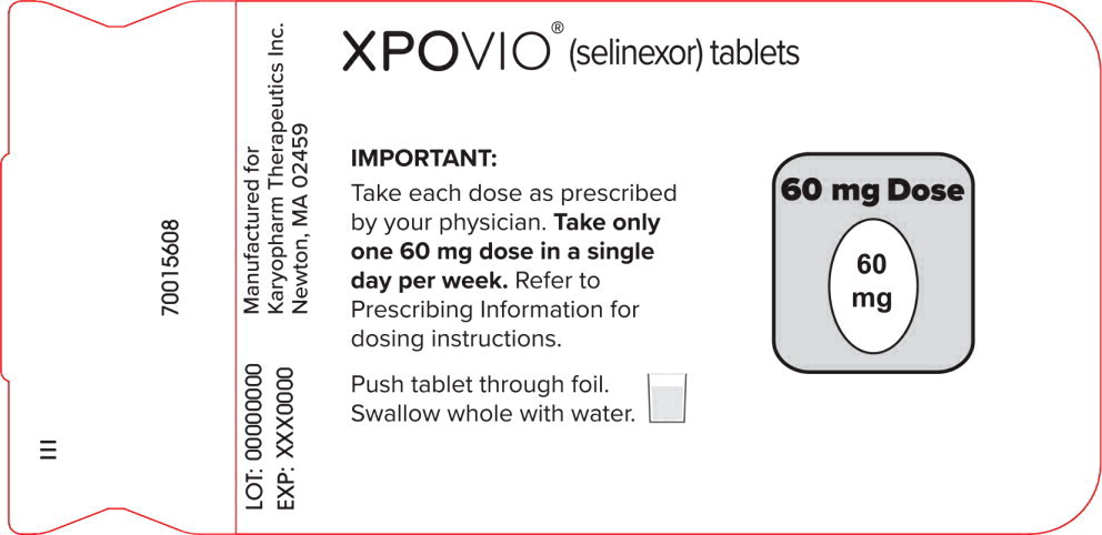 Principal Display Panel – 60 mg (Once Weekly) Blister Pack Label
