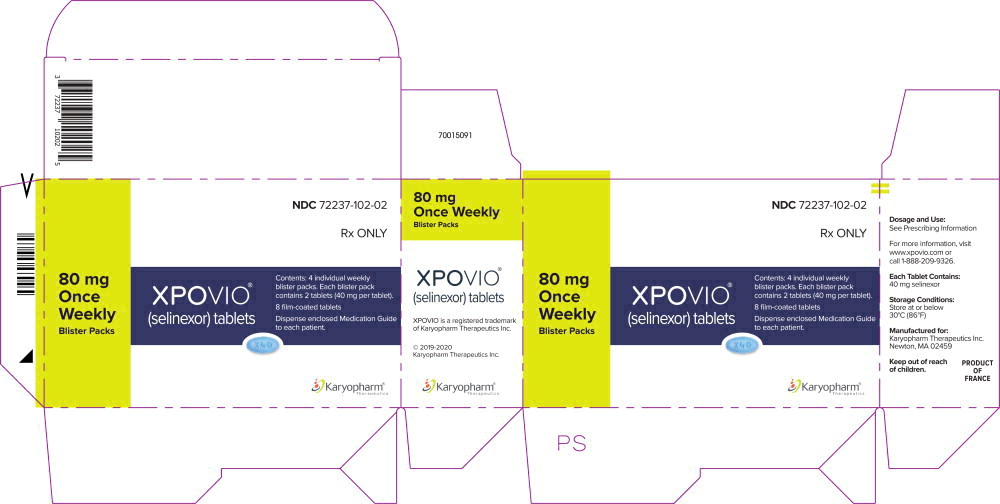 Principal Display Panel – 80 mg (Once Weekly) Carton Label
