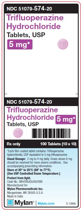 Trifluoperazine Hydrochloride 10 mg Tablets Unit Carton Label