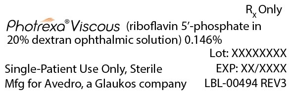 Photrexa Viscous Syringe Label