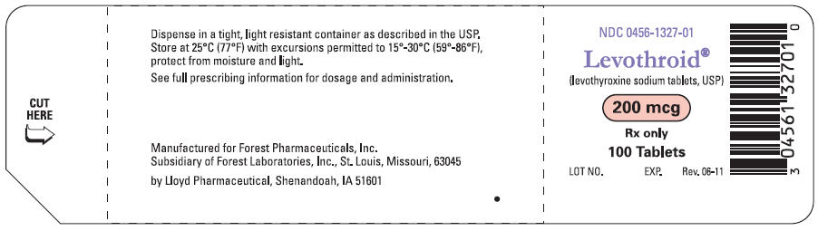 PRINCIPAL DISPLAY PANEL - 200 mcg Tablet Bottle Label