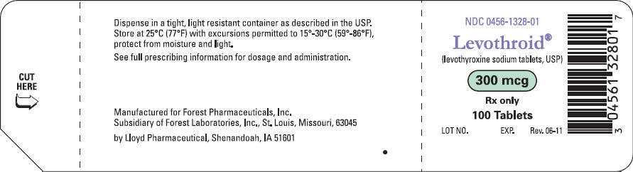 PRINCIPAL DISPLAY PANEL - 300 mcg Tablet Bottle Label