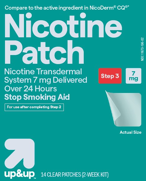 Up and Up Nicotine Patch 7 mg 14 ct