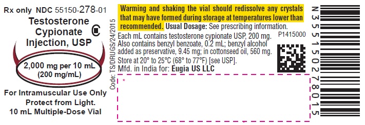 PACKAGE LABEL-PRINCIPAL DISPLAY PANEL – 2,000 mg per 10 mL (200 mg/mL) - Container Label