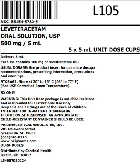 500mg/5mL bag label