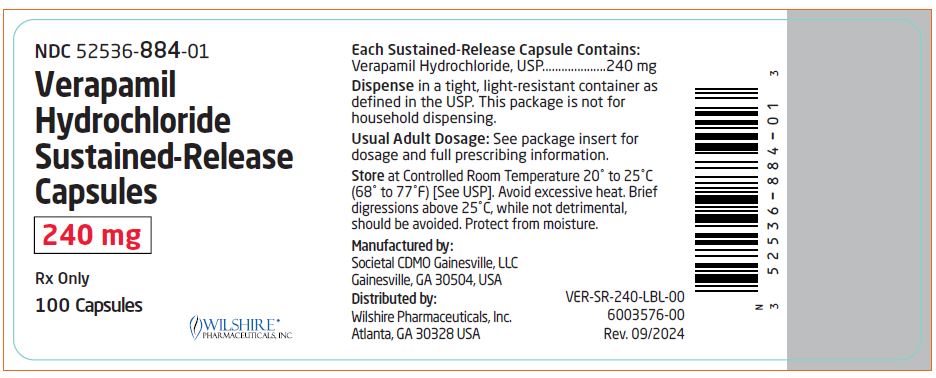 PRINCIPAL DISPLAY PANEL - 240 mg Capsule Bottle Label