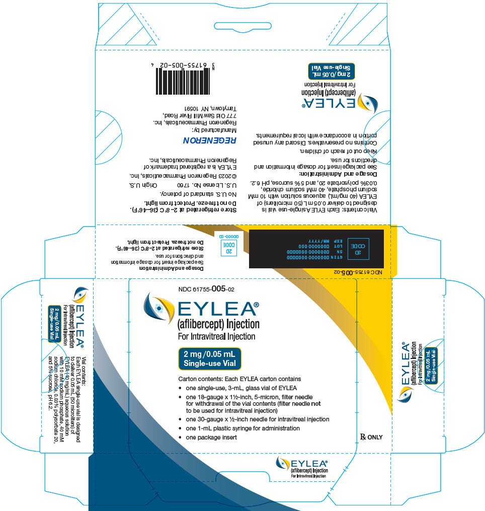 PRINCIPAL DISPLAY PANEL - 2 mg/0.05 mL Vial Carton