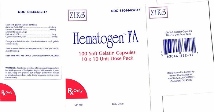 Nnodium HematogenFA632 Label