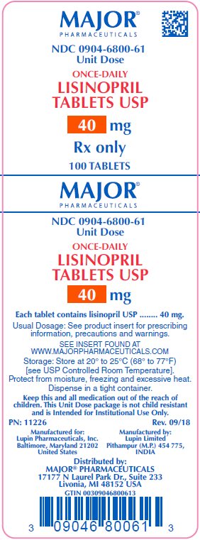 40mg carton label