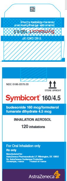 Symbicort 160/4.5 120 inhalations carton