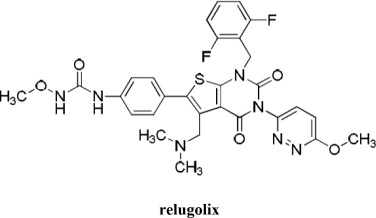 Relugolix Structural Formula

