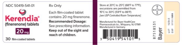 Kerendia 20 mg label