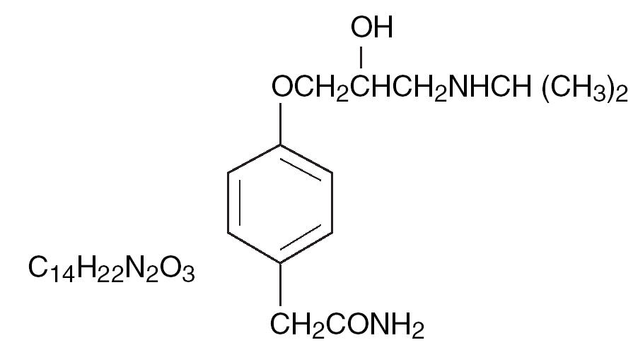 Chemical Structure for Tenormin