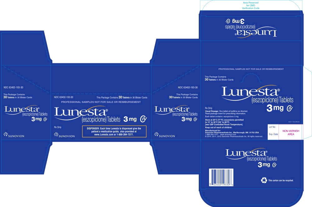 Generic lunesta 3 mg