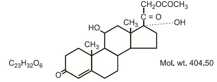 Hydrocortisone Structure