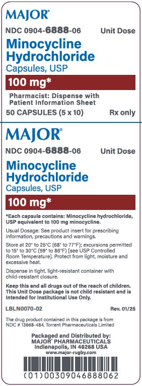 100mg carton label