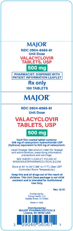 500mg carton label