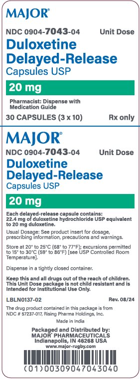 20mg carton label
