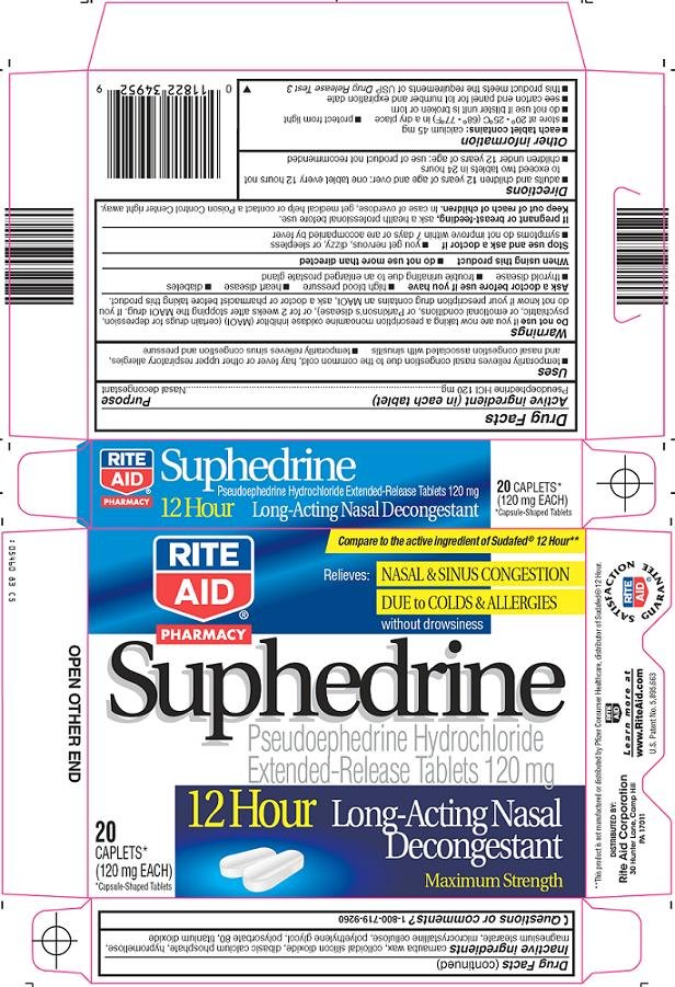 Suphedrine Tablets Carton