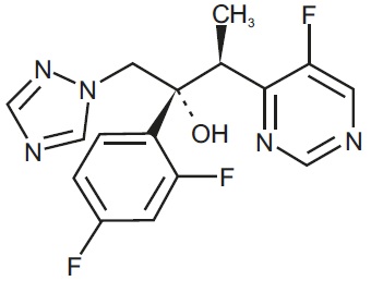 voriconazole-structure